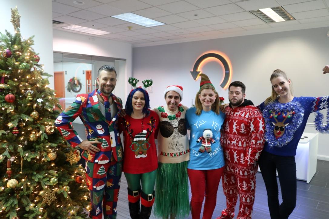 Christmas 2016 Ugly Sweater Contest Winners